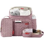 Mochila Maternidade Forma Lilás Rosado - Skip Hop