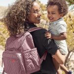 Mochila Maternidade Forma Lilás Rosado - Skip Hop