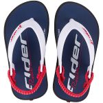 Chinelo com elástico para bebê Street Fun Azul - Rider Kids