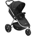 Travel System: Carrinho Sway + Bebê Conforto Preto (0-15kg) - Litet