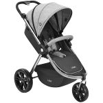 Travel System: Carrinho Sway + Bebê Conforto Cinza (0-15kg) - Litet