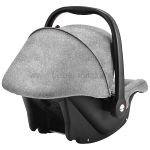 Travel System: Carrinho Sway + Bebê Conforto Cinza (0-15kg) - Litet