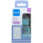 Mamadeira Anticólica Easy Start 130ml Azul (0m+) - MAM