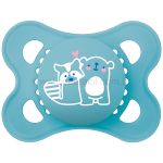 Chupeta Original Borracha Natural Azul 2pçs (0-6m) - MAM