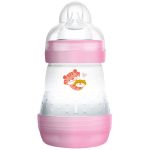 Mamadeira Anticólica Easy Start 160ml Rosa (0m+) - MAM