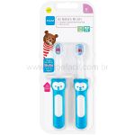 Escova de Dentes Baby's Brush 2 Unidades Azul (6m+) - MAM