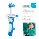 Escova de Dentes Baby's Brush 2 Unidades Azul (6m+) - MAM