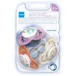 Chupeta Original Day & Night Girls 3pçs Tam 2 (6m+) - MAM