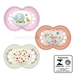 Chupeta Original Day & Night Girls 3pçs Tam 2 (6m+) - MAM