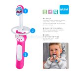 Escova de Dentes Baby's Brush Rosa (6m+) - MAM
