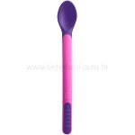 Kit 2 Colheres Termossensíveis com protetor Lilás (6m+) - MAM