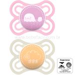 Chupeta Perfect Girls 2pçs Tam 1 (0-6m) - MAM