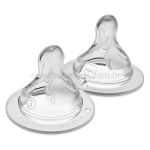 Bico 3 de Silicone Fluxo Rápido (4m+) 2 unidades - MAM