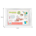 Travesseiro Toque de Rosa Baby Antissufocante (6m+) - Fibrasca