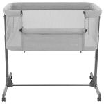 Berço Co-Sleep Noah Light Grey (0-6m) - Kikka Boo