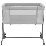 Berço Co-Sleep Noah Light Grey (0-6m) - Kikka Boo