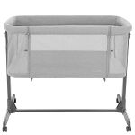 Berço Co-Sleep Noah Light Grey (0-6m) - Kikka Boo
