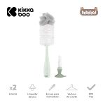 Escova para Mamadeira e Bico 2 em 1 Verde Menta (0m+) - Kikka Boo