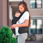 Canguru para bebê 3 em 1 Chloe Preto (5m+) - Kikka Boo