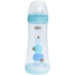 Mamadeira Perfect 5 300ml Fluxo Rápido Azul (4m+) - Chicco