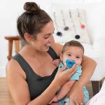 Chupeta PhysioForma Soft Silicone Azul Tam 2 (6-16m) - Chicco