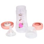Mamadeira Perfect 5 240ml Fluxo Médio Rosa (2m+) - Chicco