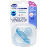 Chupeta PhysioForma Soft Silicone Azul Tam 2 (16-36m) - Chicco