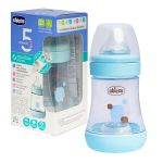 Mamadeira Perfect 5 150ml Fluxo Inicial Azul (0m+) - Chicco