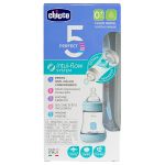 Mamadeira Perfect 5 150ml Fluxo Inicial Azul (0m+) - Chicco