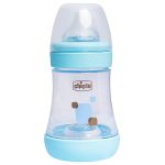 Mamadeira Perfect 5 150ml Fluxo Inicial Azul (0m+) - Chicco