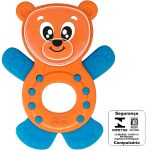 Chocalho e Mordedor Urso Ben (3m+) - Chicco