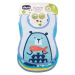 Kit 3 Babadores para bebê Easy Meal Ursinho (6m+) – Chicco