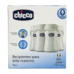 Recipiente para Leite Materno (150ml) 4 un - Chicco