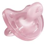 Chupeta PhysioForma Soft Silicone Rosa Claro Tam 2 (16-36m) - Chicco