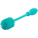 Escova para Mamadeiras em Silicone Turquesa (0m+) - Chicco