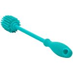 Escova para Mamadeiras em Silicone Turquesa (0m+) - Chicco