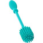 Escova para Mamadeiras em Silicone Turquesa (0m+) - Chicco