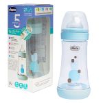 Mamadeira Perfect 5 240ml Fluxo Médio Azul (2m+) - Chicco