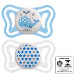 Chupeta PhysioForma Light Lumi Azul 2pçs (0-6m) - Chicco