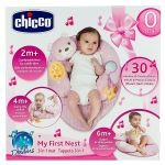 Almofada My First Nest 3 em 1 Rosa (0m+) - Chicco
