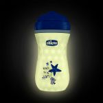 Copo Térmico Brilha no Escuro Shiny Cup 266ml (14m+) Azul - Chicco
