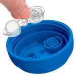 Copo Térmico Brilha no Escuro Shiny Cup 266ml (14m+) Azul - Chicco