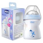 Mamadeira Step Up 250ml Fluxo Médio Azul (2m+) - Chicco