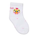 Kit com 3 meias Soquete para bebê Corujinha - Puket