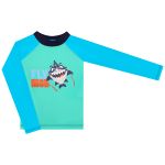 Camiseta Surfista para bebê em lycra FPS 50 Tubarão Pipa - Puket