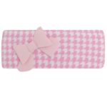 Faixa de Cabelo para bebe Laço Rosa - Puket
