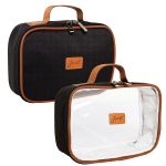 Kit 2 Necessaires para bebê Denver Preto - Just Baby