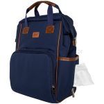 Mochila Maternidade Multifuncional Denver Marinho - Just Baby