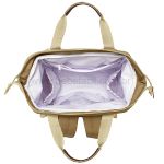 Mochila Maternidade Multifuncional Vichy Bege - Just Baby
