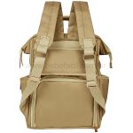 Mochila Maternidade Multifuncional Vichy Bege - Just Baby
